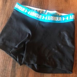 Under Armour spandex shorts